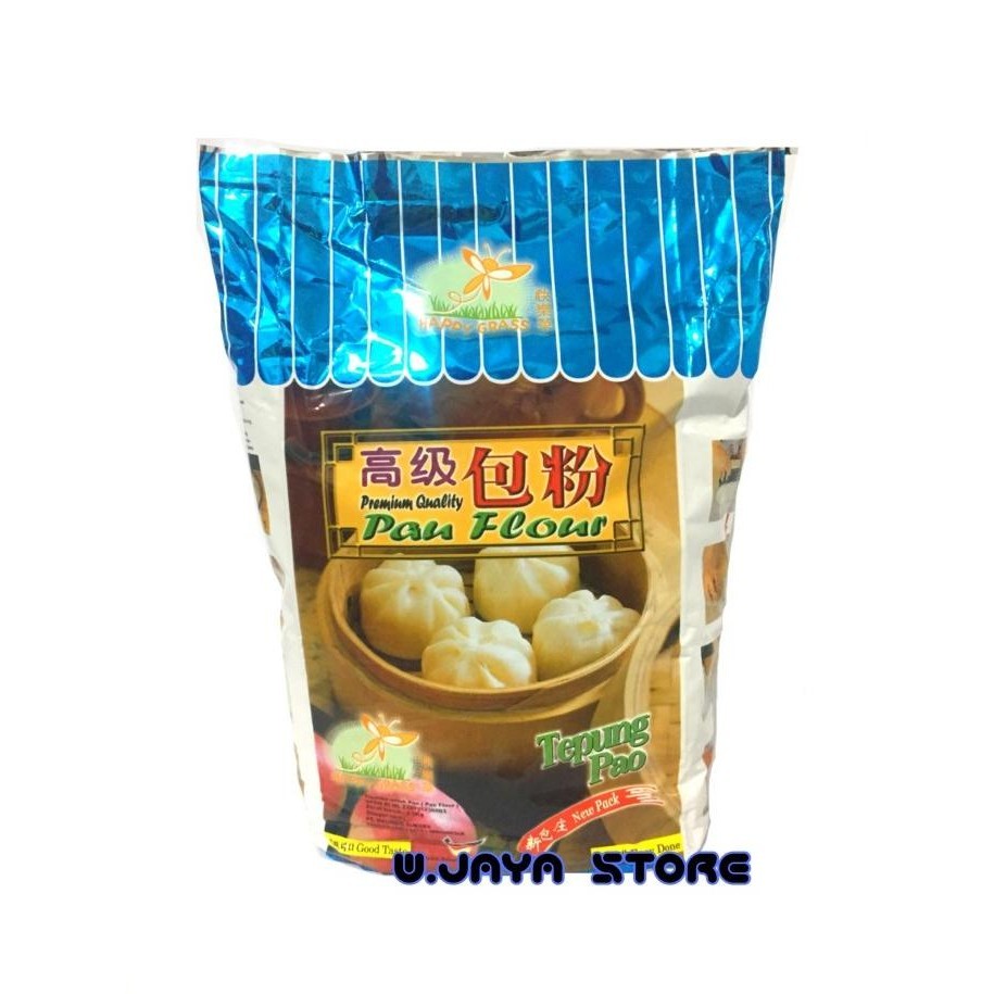 

Tepung Pao Happy Grass / Tepung Bakpao / Pau Flour 1.3kg