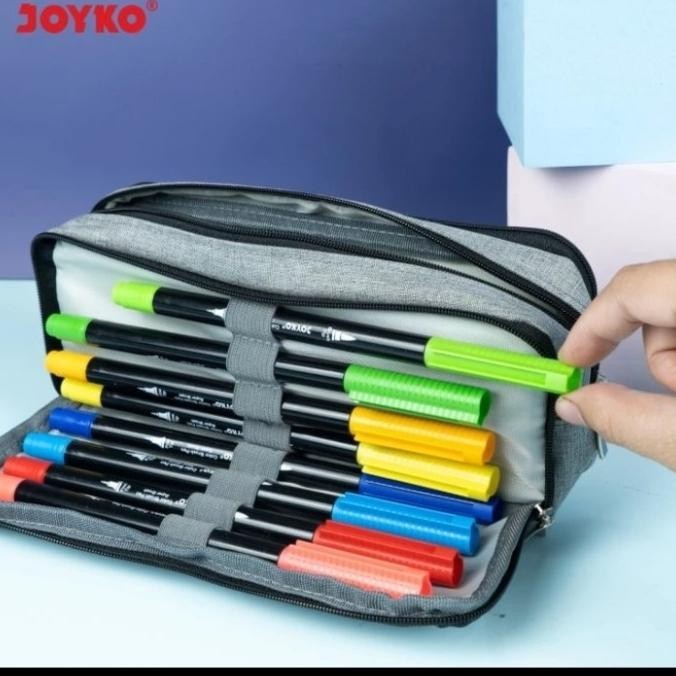 

KOTAK TEMPAT PENSIL PENCIL CASE JOYKO PC -5006 BLUE & BLACK AND GREY TEMPAT KOTAK PENSIL ANAK TERLARIS TERBARU BRAND ASLI 100% MODERN TERMURAH BERKUALITAS BAGUS UNIK TREND 2023 2024