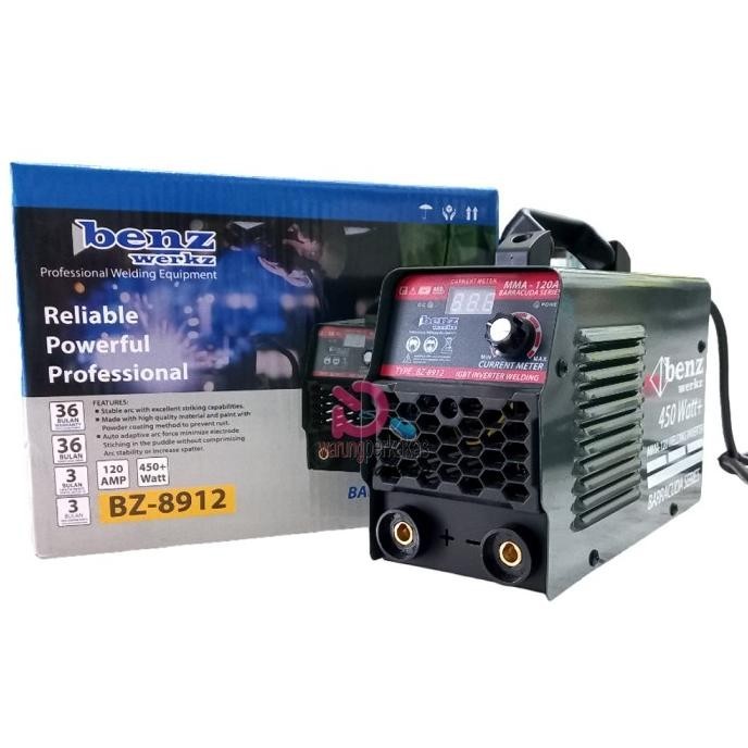 Benz Travo Las Listrik Mma 120A 450 Watt - Mesin Las Inverter Igbt