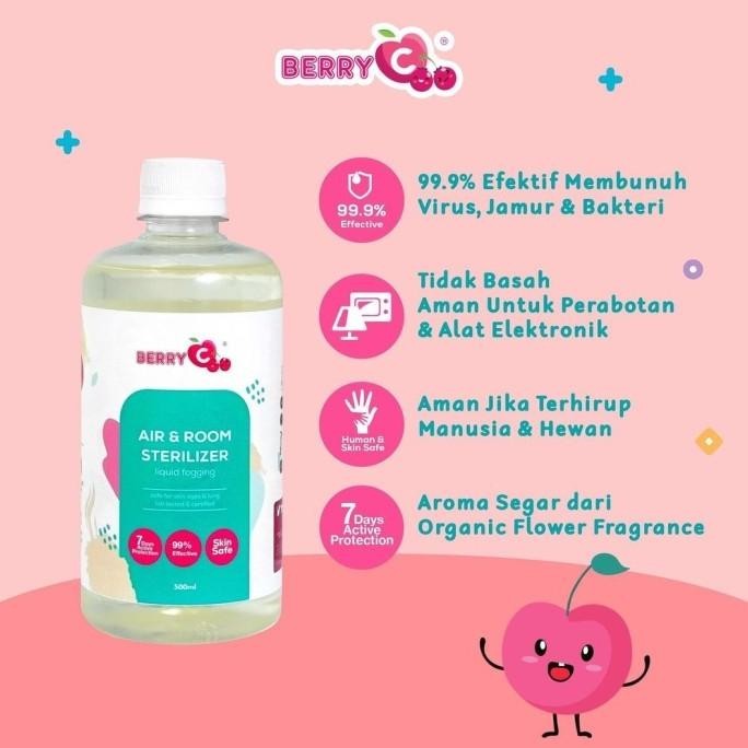 Berry C Berryc Air & Room Sterilizer 500Ml Cairan Fogging Disinfektan