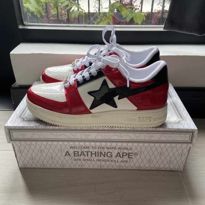 BAPESTA LOW RED CHICAGO