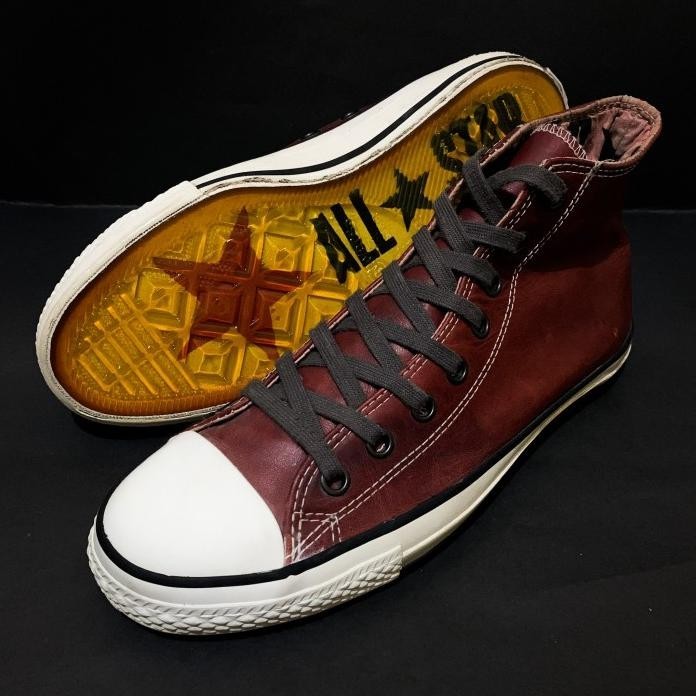 CONVERSE X JOHN VARVATOS SPEC MAROON LEATHER