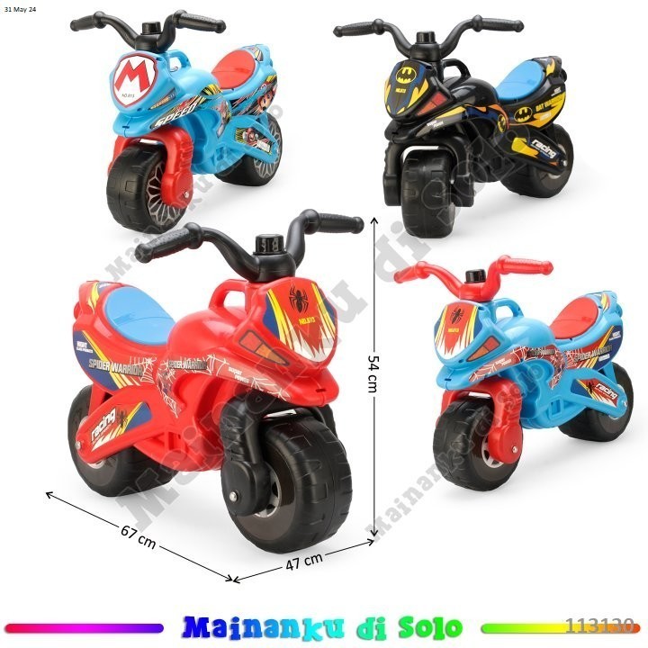 [Mainanku] Tunggangan Sepeda Motor Anak Kawasaki Ninja Avengers Random Mainan anak