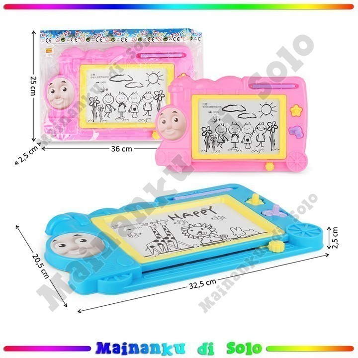 

[Mainanku] Papan Tulis Magnet Model Kereta Api Toys R3971-1256