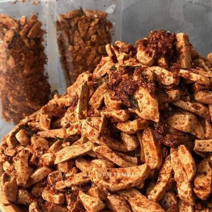 

wes-24 BASRENG VIRAL 1kg basreng stik pedas daun jeruk Viral