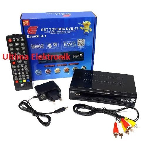 Set Top Box Evinix H1 New Dvb T2 Dvb C