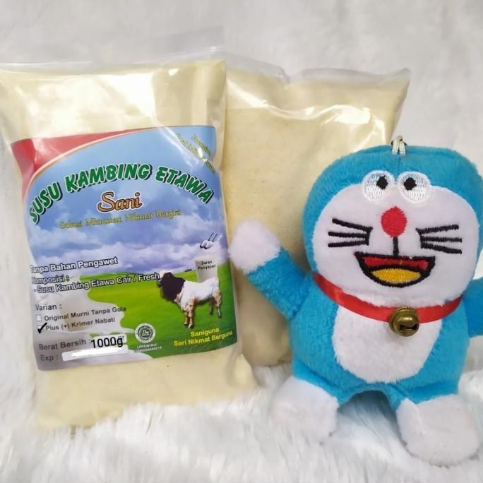 

PLAIN susu kambing etawa BEBAS GULA 1000g BS