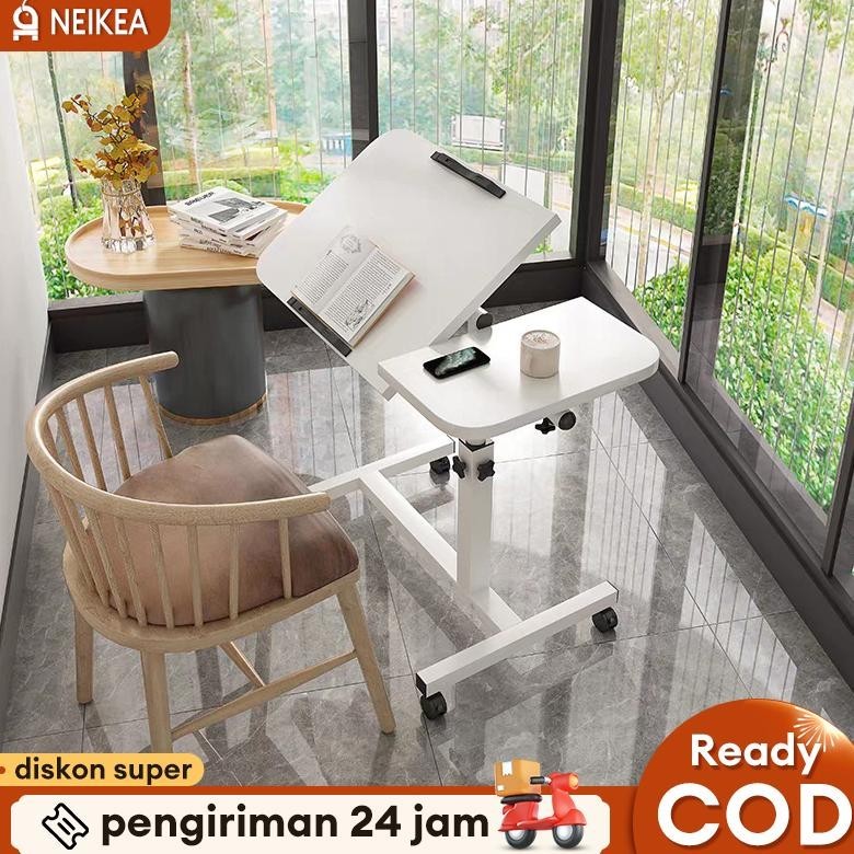 Meja Laptop Adjustable Portable Meja Serbaguna Kerja Belajar Laptop
