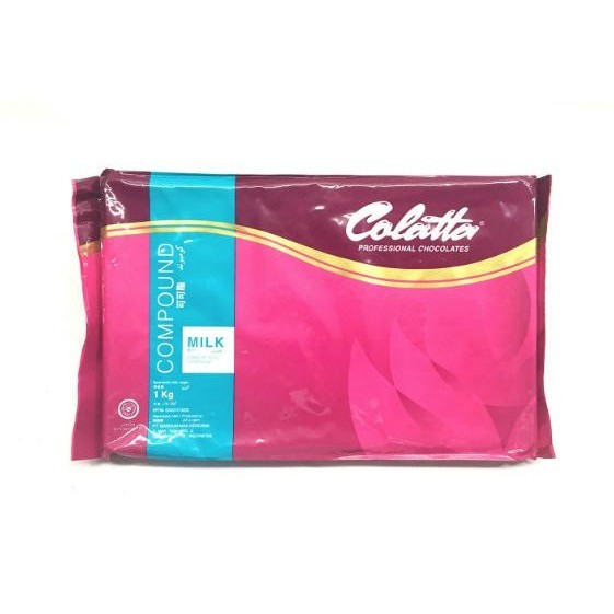 

Colatta Milk Chocolate Compound 1Kg / Coklat Batang / Coklat Masak