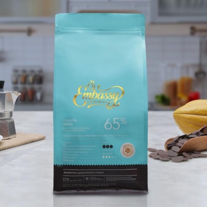 

Embassy Oceanic Blend Dark Chocolate Couverture 2.5Kg