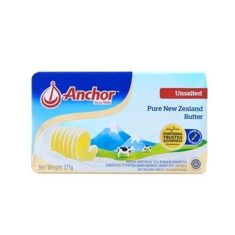 

MENTEGA TAWAR ANCHOR BUTTER UNSALTED 227GR PATS