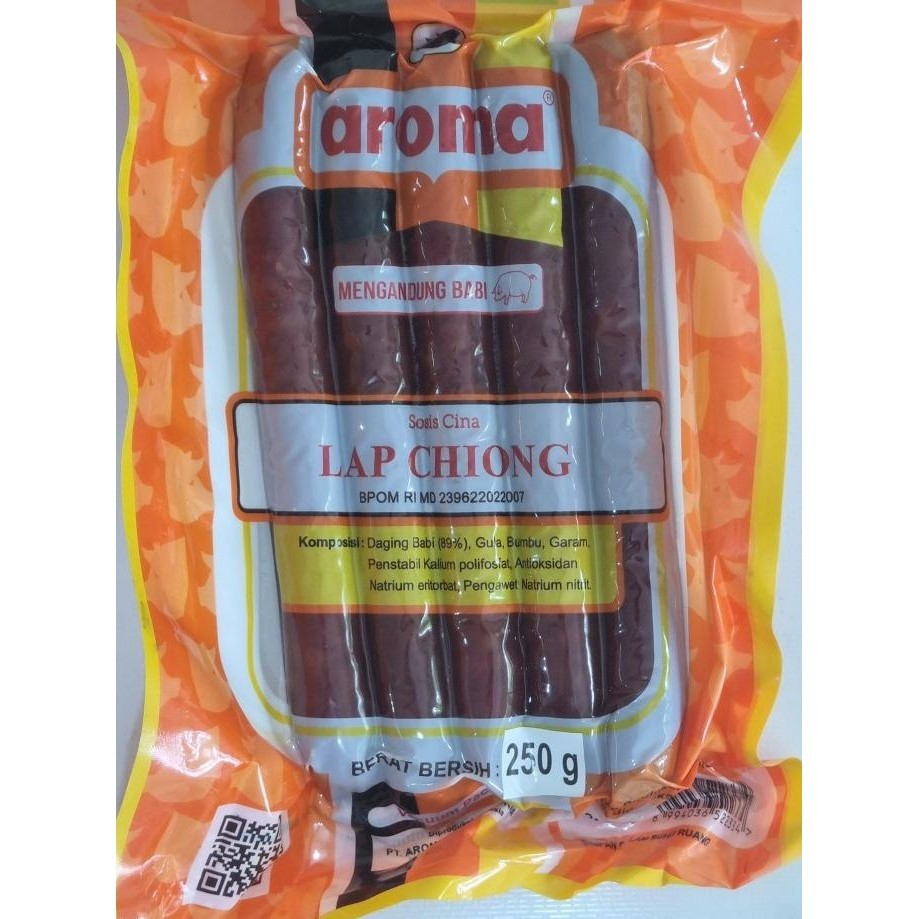 

LAPCHIONG Aroma - Lap Chiong Sosis Babi Manis Asli Bali LS01