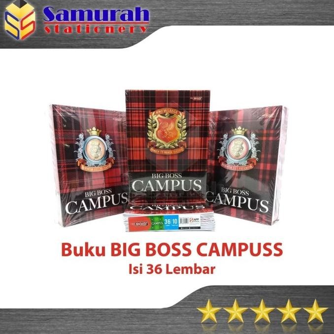 

BUKU TULIS SIDU BIG BOSS CAMPUS 36 LEMBAR / BIGBOSS CAMPUSS 36 LBR BUKU TULIS SEKOLAH ANAK TERLARIS TERBARU ASLI TERMURAH BERKUALITAS BAGUS GROSIR COD BAYAR DI TEMPAT