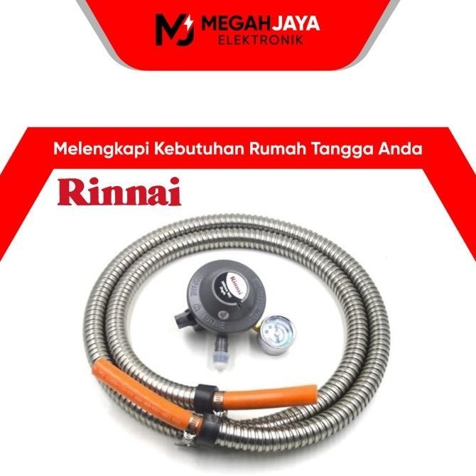 Rinnai Selang Gas + Regulator Rg-622Ms / Rg 622Ms/ Rg622Ms