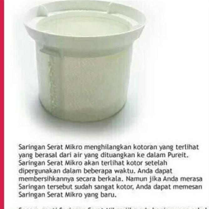 Pure It Classic Saringan Filter Serat Mikro / Micro Fiber Mesh Pure It