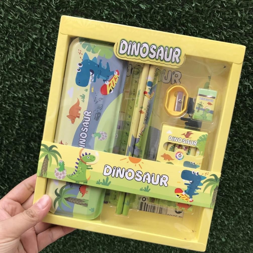 

Fx-45 [Jno](Ktps.1)Kotak Pensil Sett / Study Set Stationery Set Alat Tulis Sekolah Anak Set Atk Motif Promo