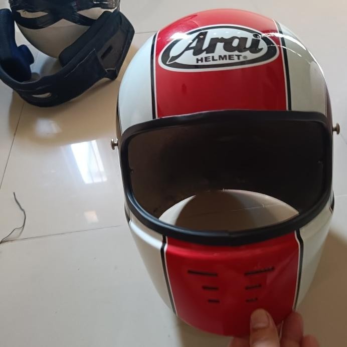 BATOK CANGKANG BAHAN HELM ARAI RAPIDE JADUL