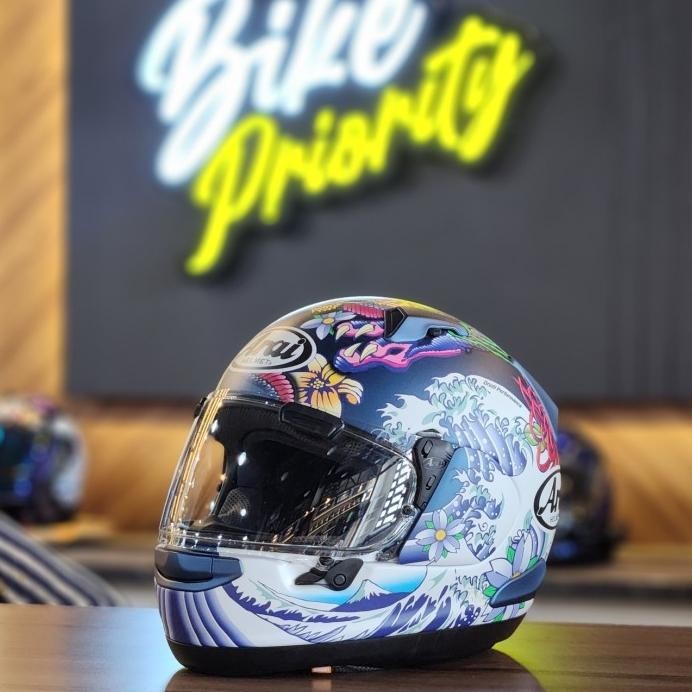 ARAI ASTRAL XD ORIENTAL FLAT BLUE - L - HELM FULL FACE - HELM