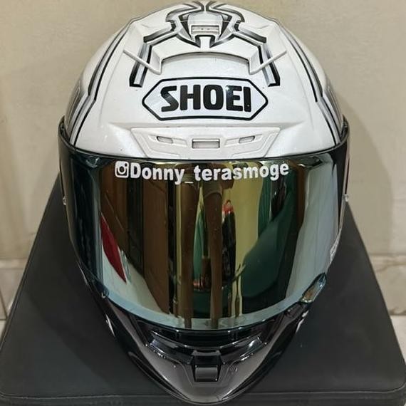 SHOEI X14 WHITE ANT MARQUEZ SZ XL
