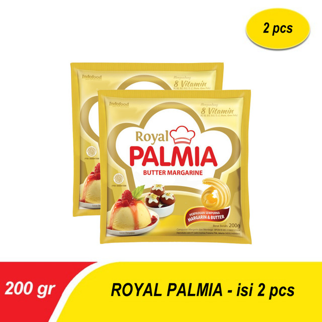 

Royal Palmia Butter Margarine 200gr x 2 pcs