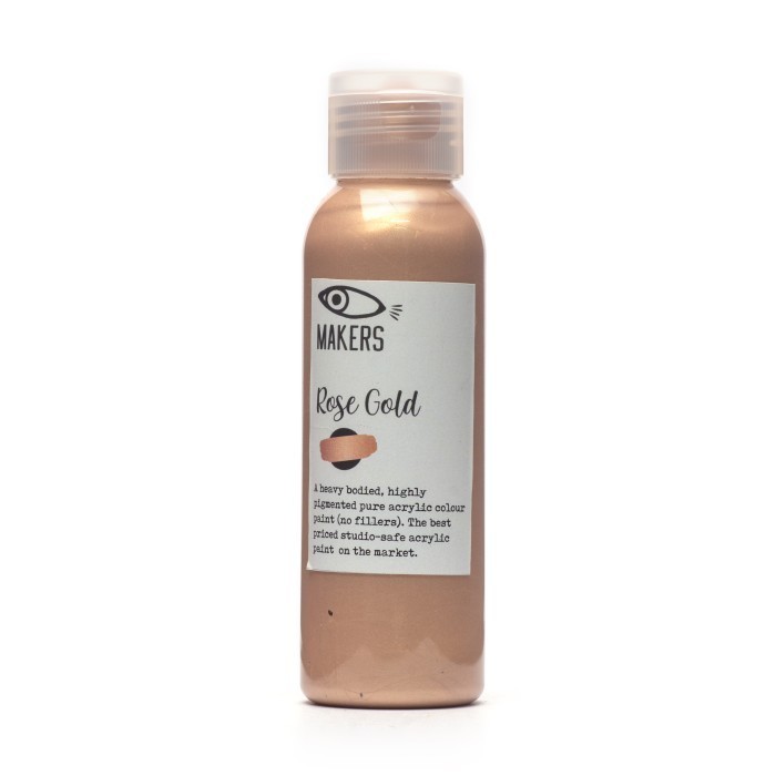 

Rose Gold Acrylic Paint 100Ml