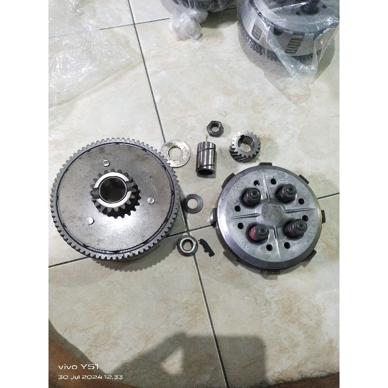 RUMAH KOPLING/HOUSE KOPLING SET RX KING ORIGINAL COPOTAN