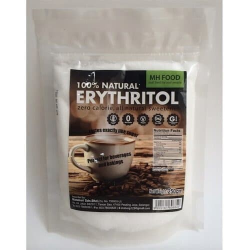 

langsung order saja] Erythritol Natural Pemanis Alami Diabetes 250 gr MH Food