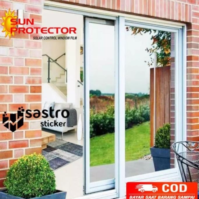 Stiker Kaca One Way Kaca Film 80% Kaca Film One Way 80%Sticker Kaca