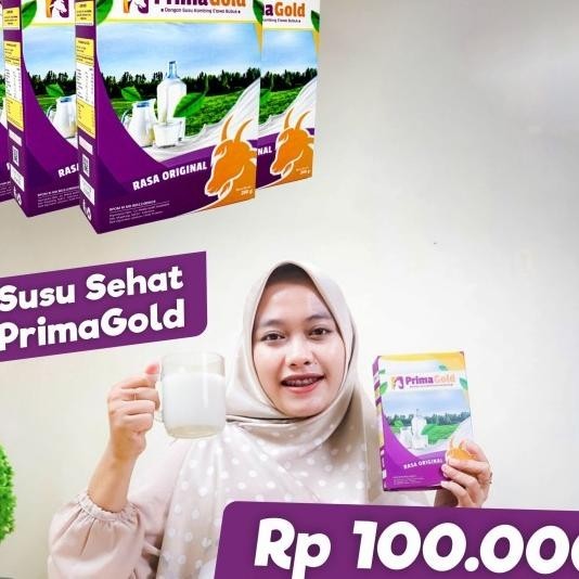 

Primagold Paket 4 Box Susu Kambing Etawa Primagold