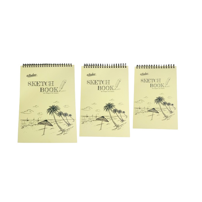 

Gramedia-Estudee Sketchbook B5 110Gsm 45Sht Portrait Upper Ring