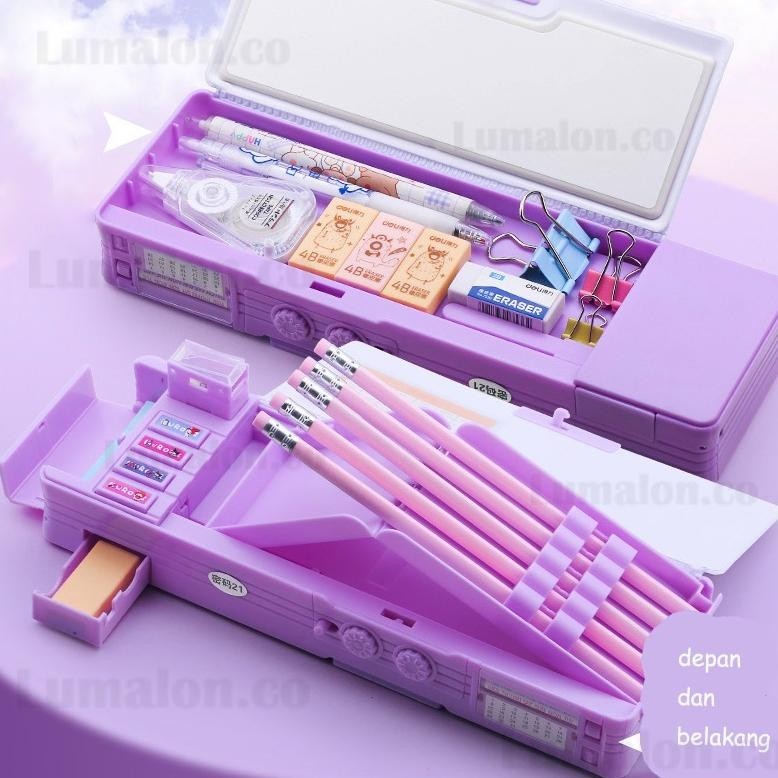 

Fgs-3 Password Kuromi Sandi Kotak Pensil Tempat Pensil Boneka Lucu Berkapasitas Besar Tempat Pensil Lapis Ganda Multifungsi Rautan Pensil Tempat Pensil Berkapasitas Besar Best Seller