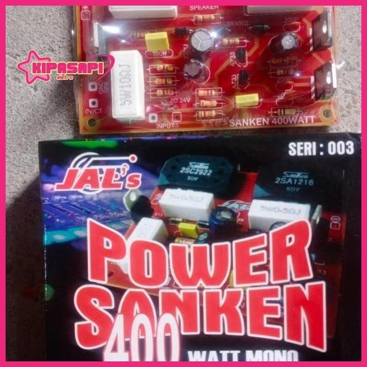 PROMO KIT DPS DRIVER POWER SANKEN MONO 400WATT JAL / Kit Driver Sanken Mono 400watt kipasapi722