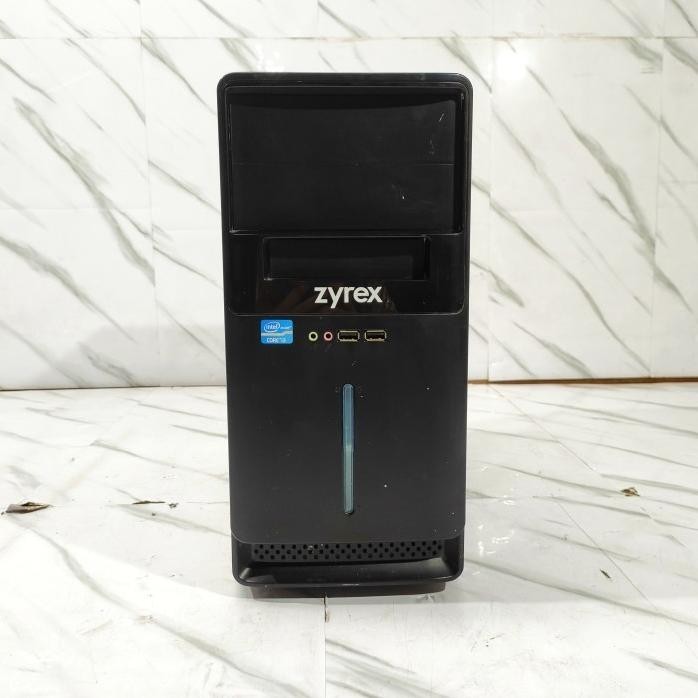 NEW PC ZYREX TACTICAL Z02 INTEL CORE I3 GEN 3 RAM 4GB HDD 500GB SECOND