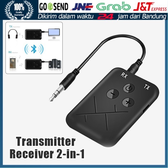 #####] Bluetooth 2 in 1 Transmitter Receiver TV Audio Music