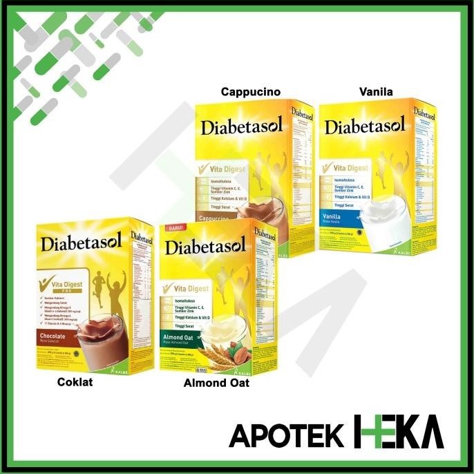 

Diabetasol 570 g - Susu Nutrisi Khusus Diabetes