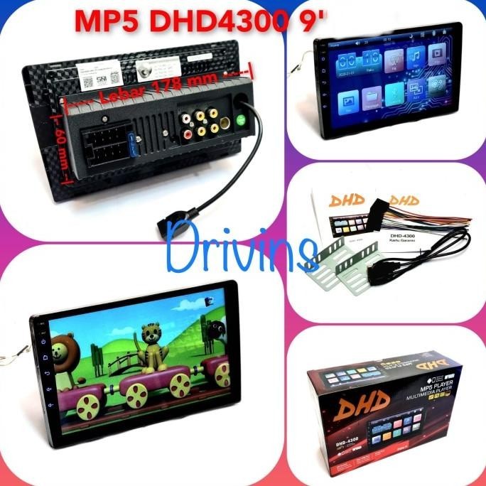 Headunit Mp5 Deckless Dhd-4300 10 Inch Mirrorlink Bukan Android