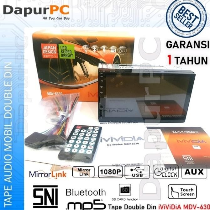 Head Unit Mirrorlink Termurah Tv Mobil Double Din Dhd-8113