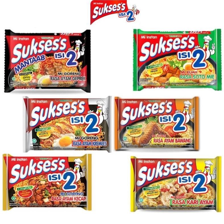 

New Produk Mie Suksess Isi 2 Kuah & Goreng All Varian Mie Sukses .