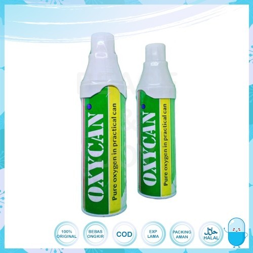 OXYCAN TABUNG OKSIGEN 500 CC PERTOLONGAN PERTAMA SESAK NAFAS OKSIGEN ASMA DIJAMIN ORIGINAL