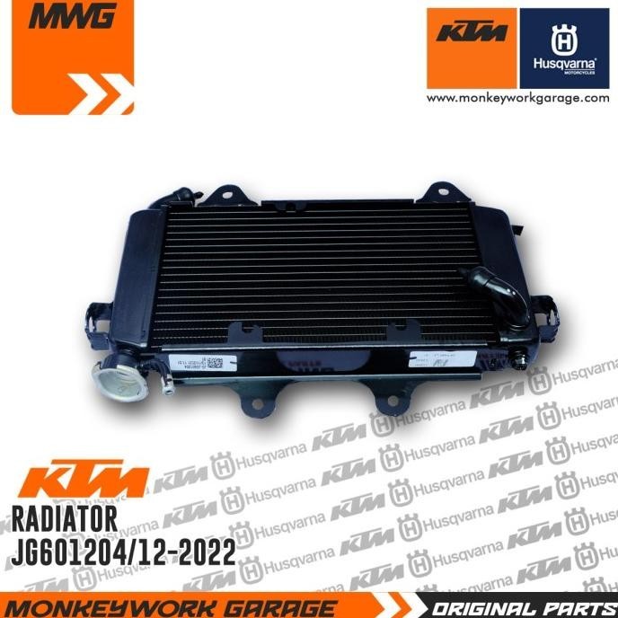 RADIATOR Duke RC 200, 250 Code Parts JG601204