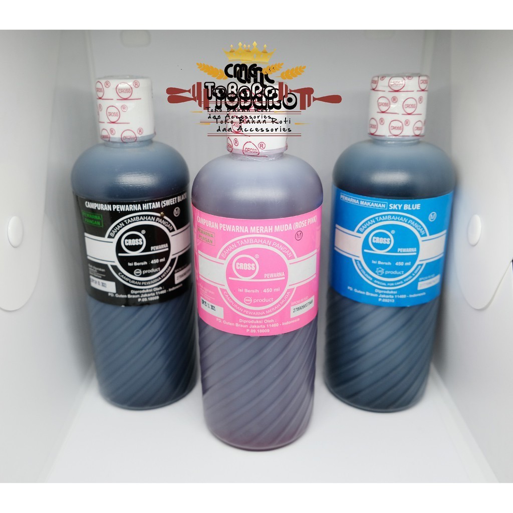 

Cross Pewarna Makanan / icing 450 Ml