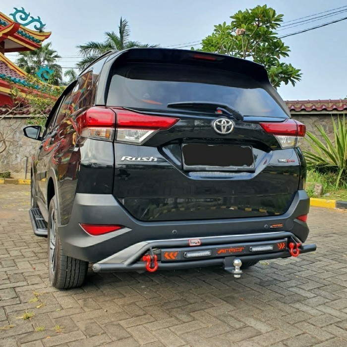 New Towing Bar All New Rush Terios Bumper Rhino Armor Tanduk Belakang Besi