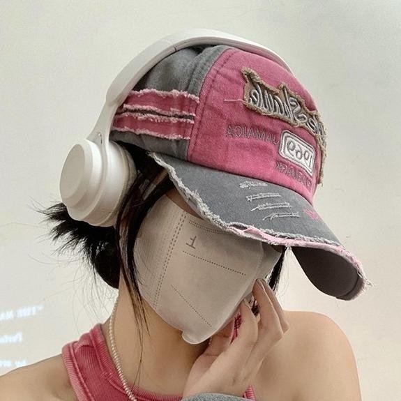 NEXTSTOP - 285 Topi Baseball Import Bahan Wash Model Robek-Robek