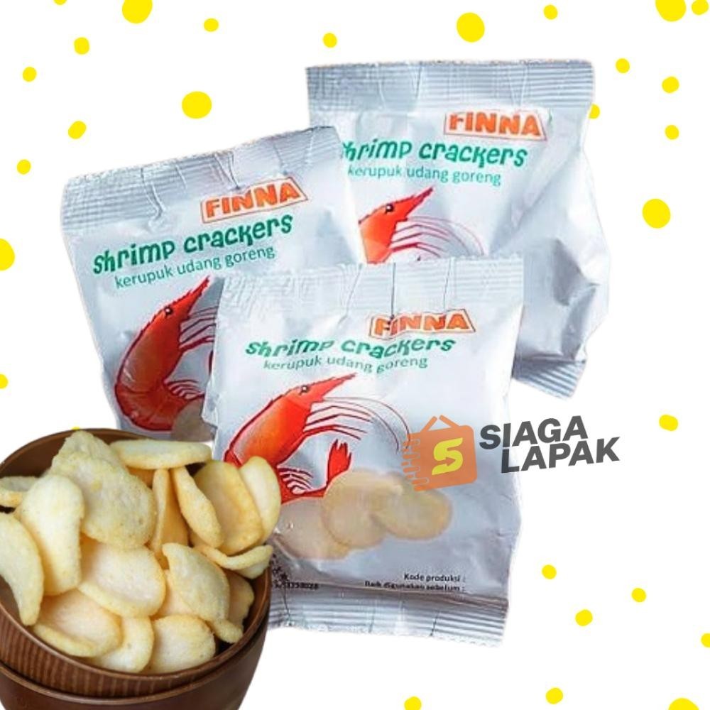 

hj-77 Finna Kerupuk Udang 1 DUS Matang Siap Makan Original