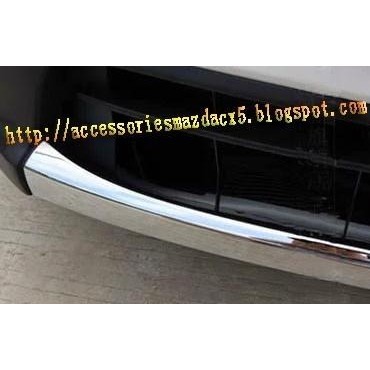 Front Bumper Protection Crome Mazda Cx5