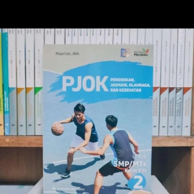 Buku Pjok Kelas 8 Kurikulum Merdeka Erlangga Murah Baru