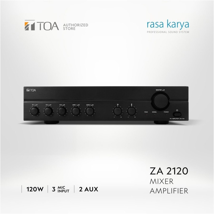 TOA ZA 2120 amplifier ZA2120 ampli