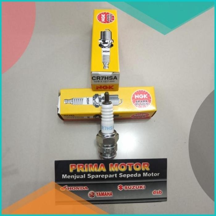 BUSI NGK CR7HSA BUSI NGK MIO M3 MIO J SOUL GT FINO INJEKSI ORI NGK 8JV