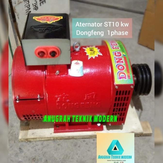 Alternator Dongfeng 10Kva St10 1Phase Dinamo Generator