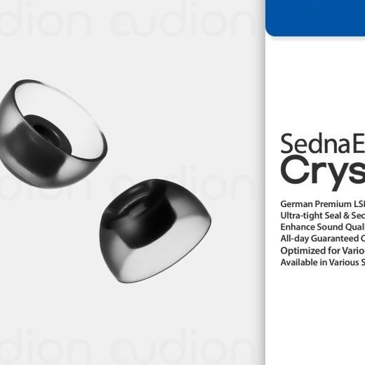 Azla Sednaearfit Crystal For Tws/True Wireless Seal & Comfort Eartips
